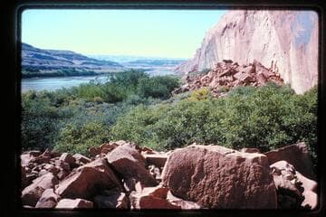 Site of dredge construction