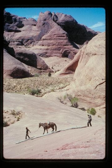 Down trail into 71.5