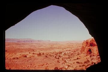 50 Mile Mountain from cave in Bald Rock Creek
