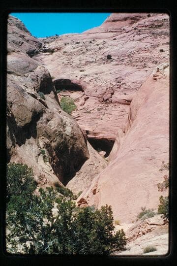 Gorge cutting Irontop Mesa
