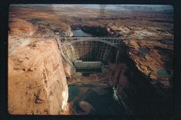Glen Canyon Dam from below