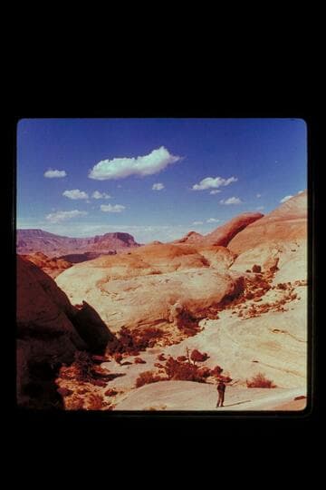 Down into basin north of Butte 5014; work on trail