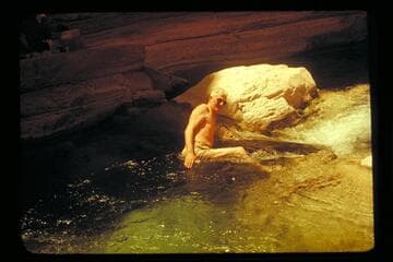 Joe in Havasupai Creek