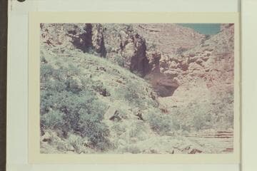 Fall with by-pass in west arm of Tuna Creek