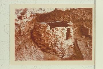 Ruin below the Kaibab 1 1/4 miles NE of Point Sublime