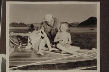 Bill Belknap and Buzz Belknap and Loie Belknap