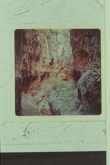 Redwall narrows in Saddle Canyon