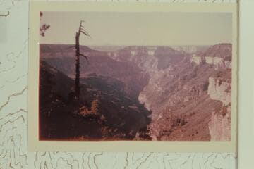 Descent from Little Dragon into Dragon Creek.  Shiva Temple is upper center