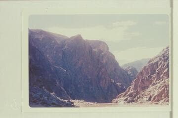 Downriver to the beach at the mouth of Epsom Canyon