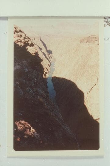 Down river from top of Tapeats west of Lonetree Canyon