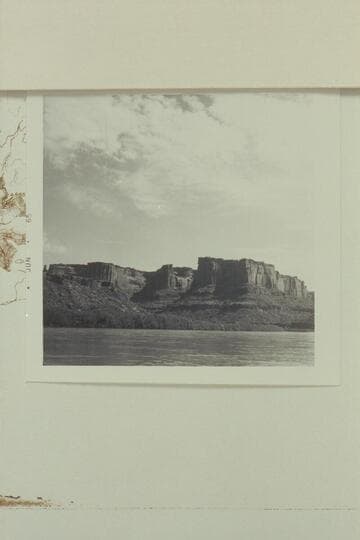 Twin Fortresses; upstream at Hell Roaring Canyon