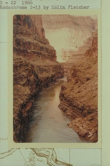 Down from foot of Supai Rapid at about Mile 157.2
