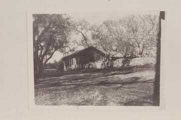House and wall at Las Vegas Ranch; Mary's house