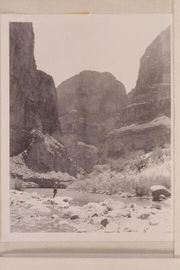 Lagoon in mouth of Kanab Creek