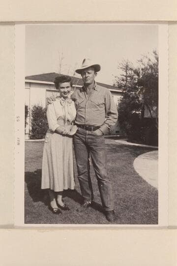 Douglas Nielson (age 32) and his wife Louise (age 27).  Grandchildren of Nathaniel Galloway