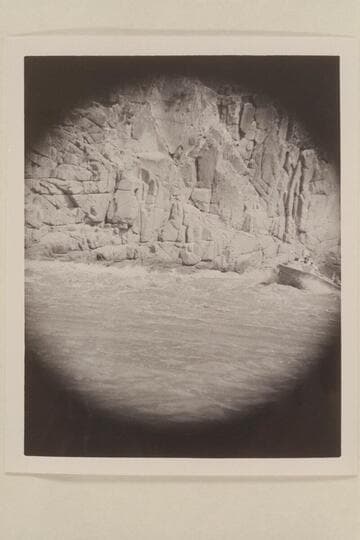 The "Rattlesnake" into Mile 217 Rapid.  Brian Rowlands at the controls.  Preliminary gauge at Bright Angel Creek:  40,000 cfs