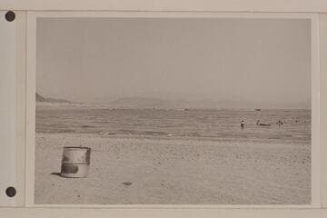 Ski Race; the beach at Boulder City