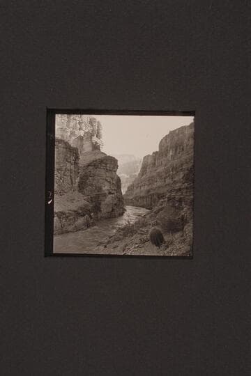 Up river view from mouth of Supai Creek