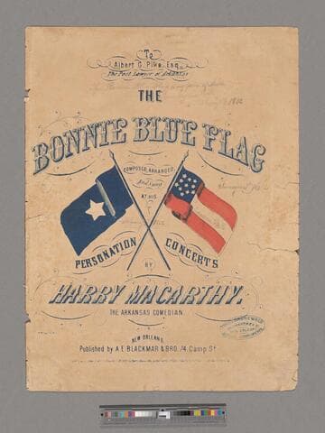 The Bonnie Blue flag  / Harry Macarthy