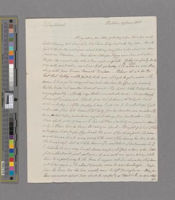 Shackleton, Richard. Letter to Elizabeth (Pim) Pike