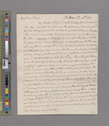 Shackleton, Elizabeth (Carleton). Letter to Elizabeth (Pim) Pike