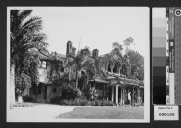 Side view of The Bivouac, home of Harrison Gray Otis