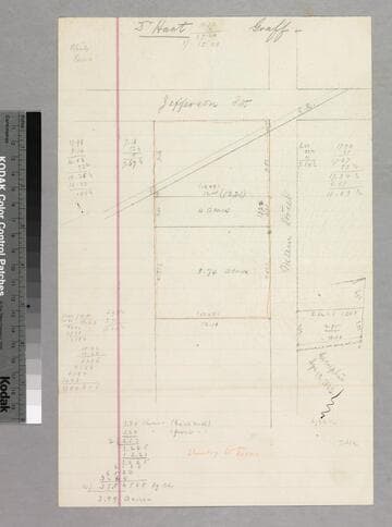 Los Angeles : parcel on corner of Main and Jefferson Street