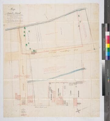 Map of a Tract of Land belonging to the Roman Catholic church