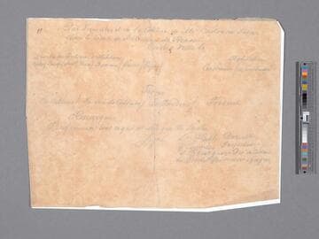Louis Huth et al: account form for settlement of Castroville, Texas
