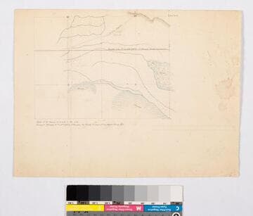 Rancho Las Ciénegas showing drainage in sec.s 32 & 33, T.1S. R.14W. and sec.s 4 & 5, T.2S. R.14W. S.B.M