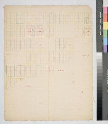 Draft of Wilmington Subdivision map