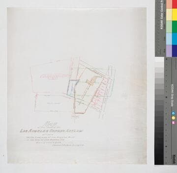 Land of the Los Angeles Orphan Asylum situate on the East side of Los Angeles River