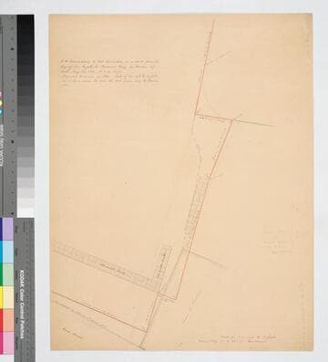 Los Angeles : detail map of S.W. corner of Antonio Valla lot