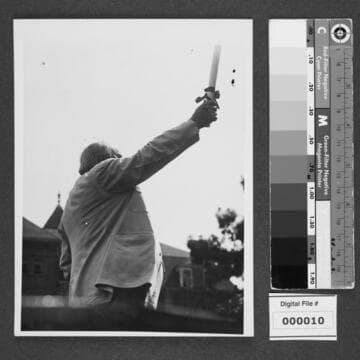 Harrison Gray Otis holding a scroll