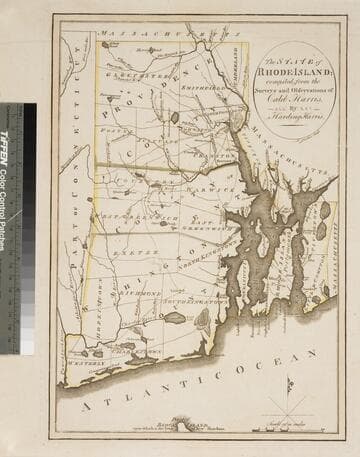 State of Rhode Island; compiled from the Surveys and Observations of Caleb Harris