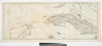 The Coast of Yucatan from Campeche to Ascension Bay with the West End of Cuba, by Thos. Jefferys Geographer to His Majesty