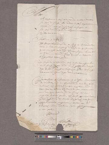 Casteleyn, [-----?]. Letter to William Blathwayt