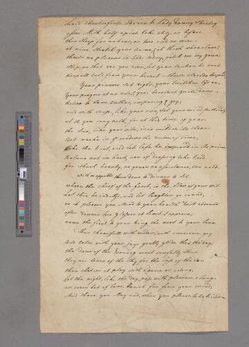 Stanhope, Philip Dormer, 4th Earl of Chesterfield. Advice to Lady Nanny Shirley : [a poem]