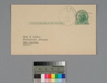 Maria Huxley writes to GBH