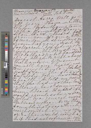 Hannah More (Macaulay) Trevelyan, Lady. Letter to Henry Thurston Holland, after Viscount Knutsford