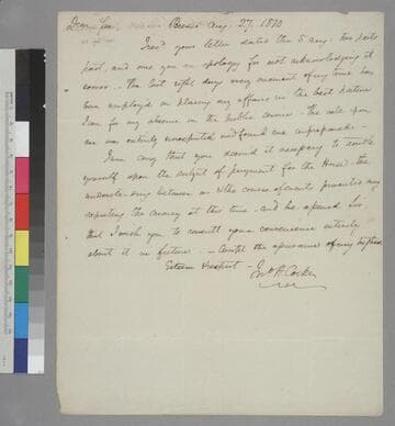 John H. Cocke, Bremo, letter to Thomas Jefferson, Monticello