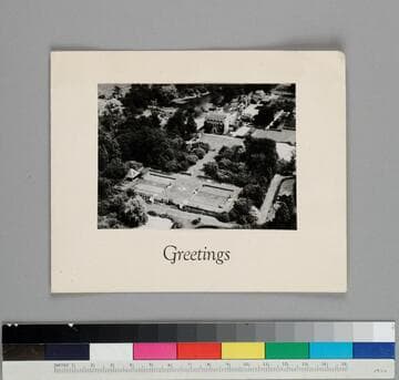 Evelyn Byng writes to GBH on a Christmas card