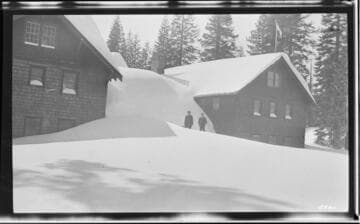 Big Creek, Huntington Lodge - Big Creek country in winter