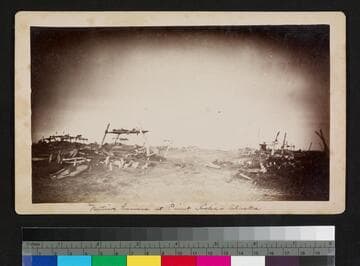 Native houses at Point Hope -- Alaska