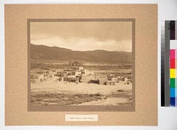 Taos Pueblo, New Mexico. The Queen of Pueblos and the most Eastern of all pueblos of the Southwest