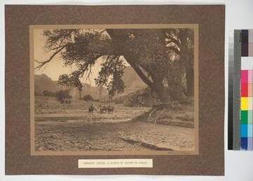 Monument Canyon, branch of the Canyon de Chelly, Arizona