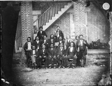 Choctaw. Members of Senate in Upper House of Tribal Council, 1879