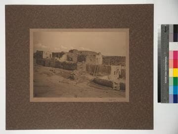 Laguna. Old end of the pueblo