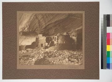Inner ruin Mummy Cave, Canyon Del Muerto, Northeast Arizona