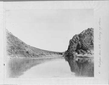 The Walapai Dam site